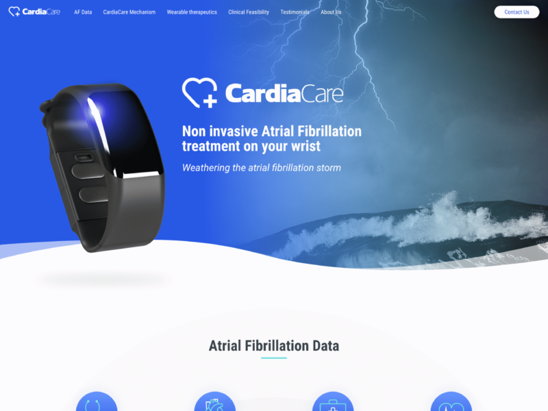 CardiaCare Homepage